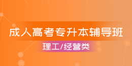 成考专升本辅导班（理工/经管类）